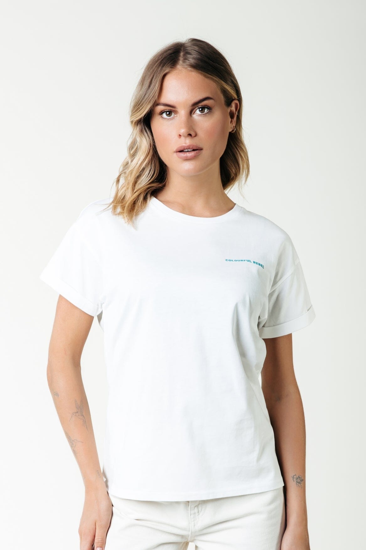 Colourful Rebel Summer Essence T-shirt | Standard white 