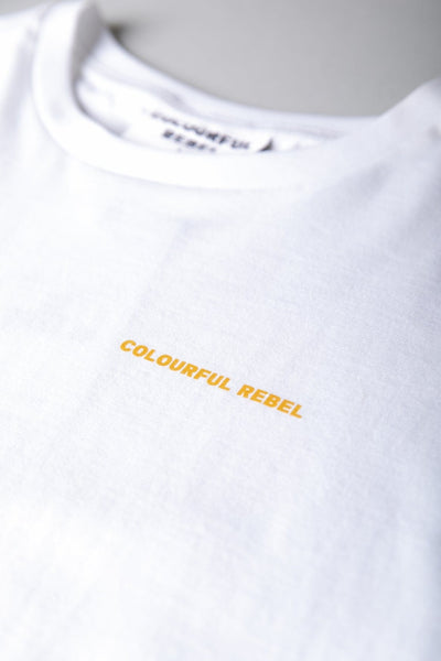 Colourful Rebel Summer Shell Boxy Tee | Standard white 