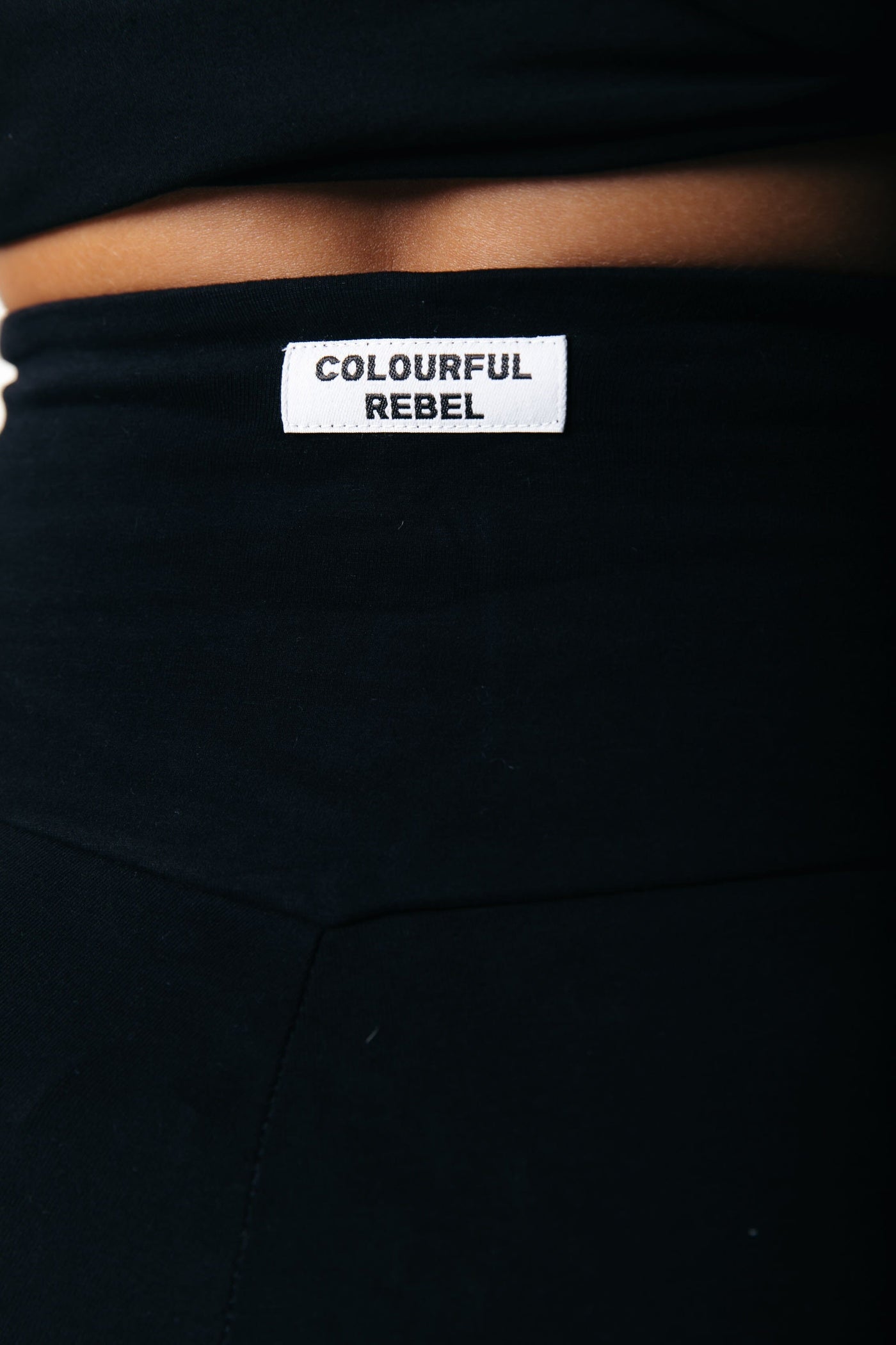 Colourful Rebel Uni Fitted Pants | Black 