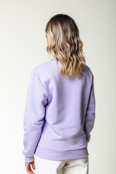 Colourful Rebel Uni Logo Sweat | Pastel Lilac 