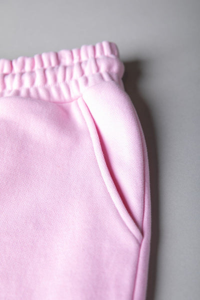 Colourful Rebel Uni Logo Sweat Short | Fresh pink 