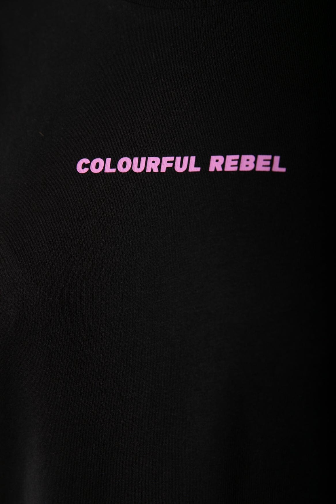 Colourful Rebel Uni Logo T-shirt | Black 