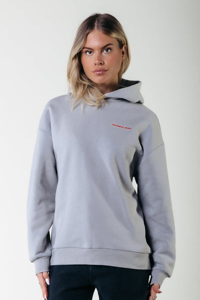 Colourful Rebel World Tour Clean Hoodie | Light grey 