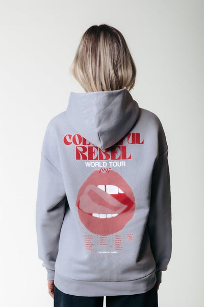 Colourful Rebel World Tour Clean Hoodie | Light grey 8720867050001