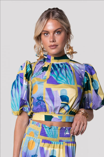 Colourful Rebel Xyla Top | Multicolor 8720867034056