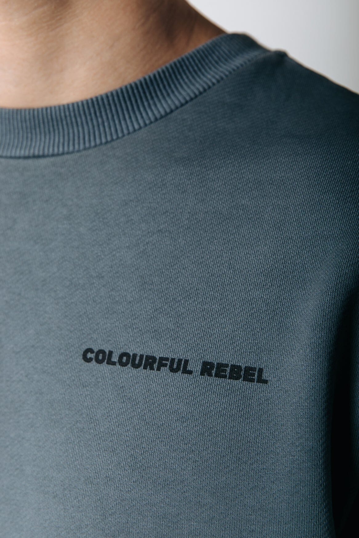 Colourful Rebel Art Basic Sweat | Dark grey