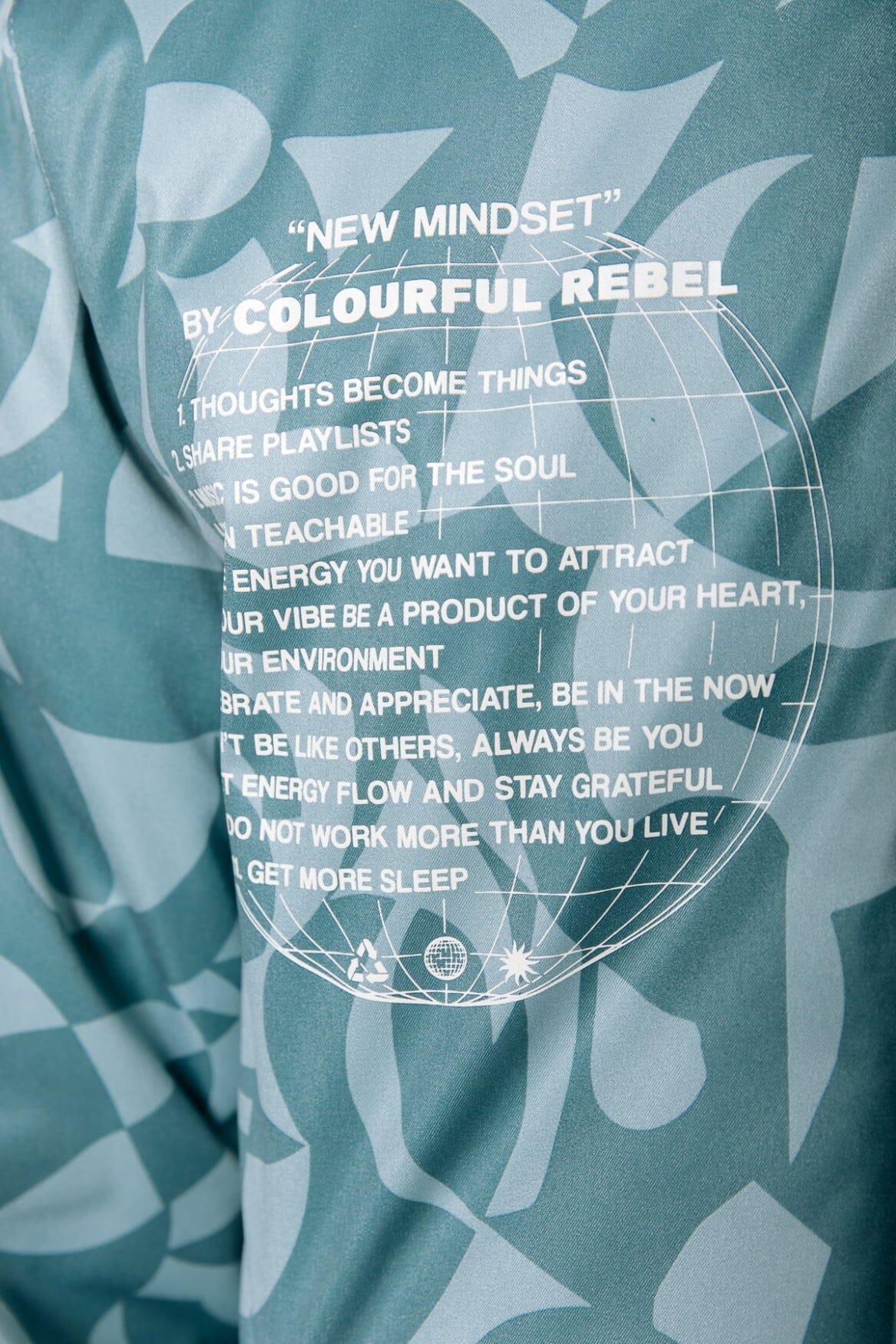 Colourful Rebel Asher Bomber | Grey blue 