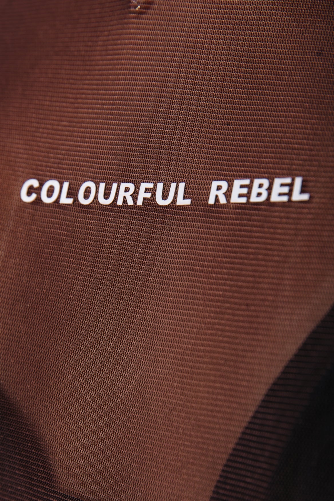 Colourful Rebel Ciara Mesh Top | Brown 
