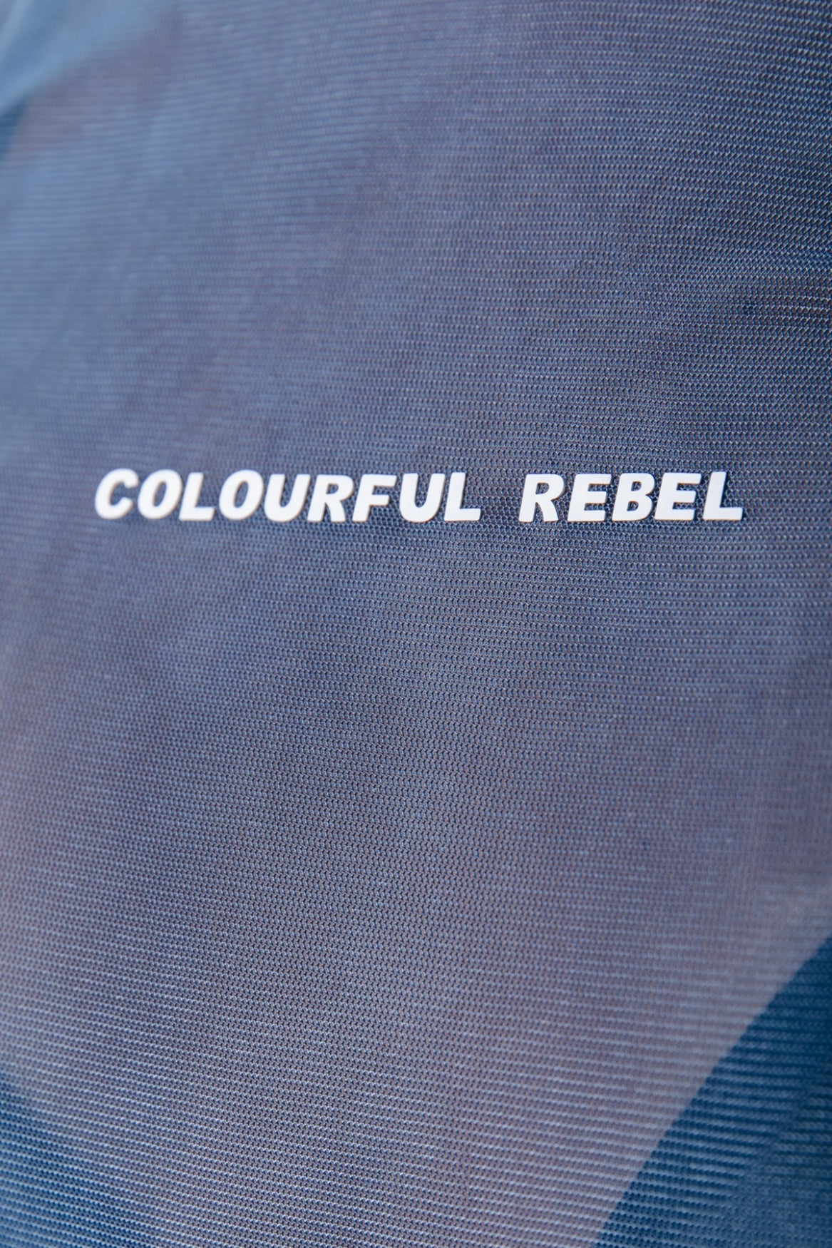 Colourful Rebel Ciara Mesh Top | Medium blue 