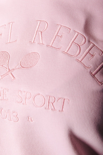 Colourful Rebel Club De Sport Embro Basic Sweat | Soft pink