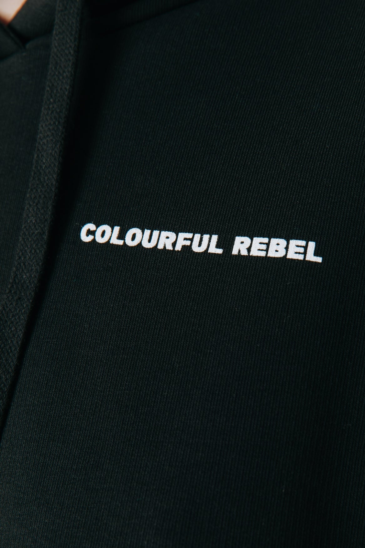 Colourful Rebel Desert Hoodie | Black 