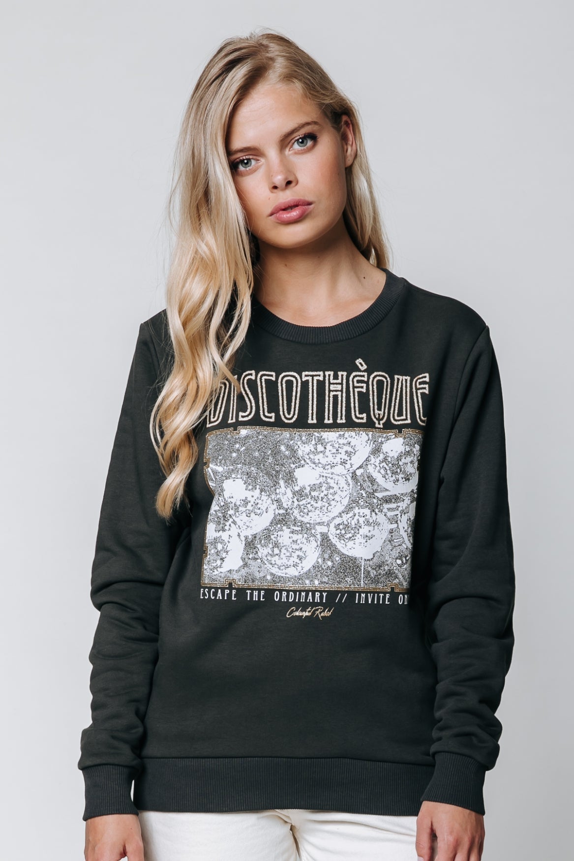 Colourful Rebel Discotheque Sweat | Anthracite 8720603252799