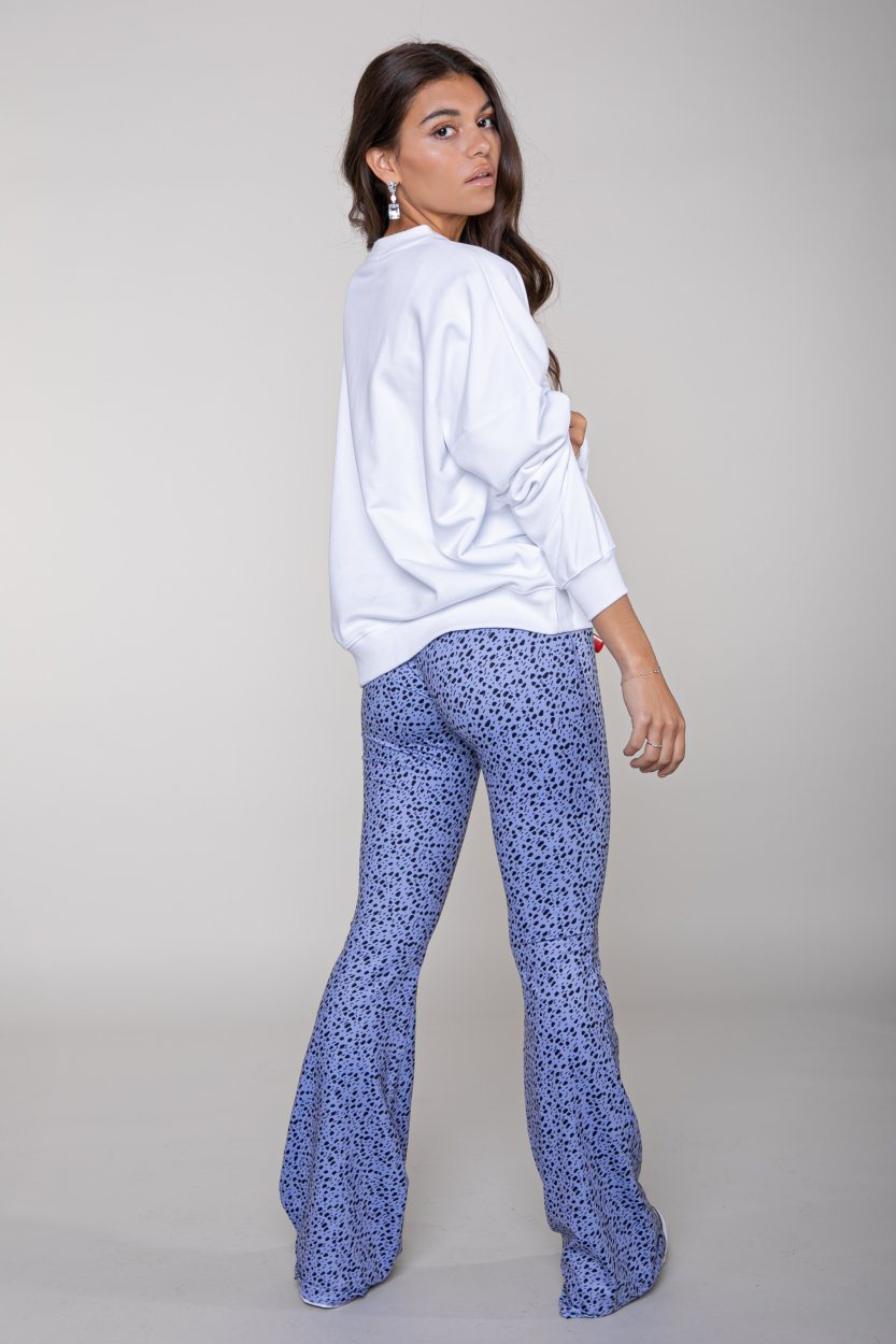 Colourful Rebel Dot Leopard Peached Flare | Soft blue 