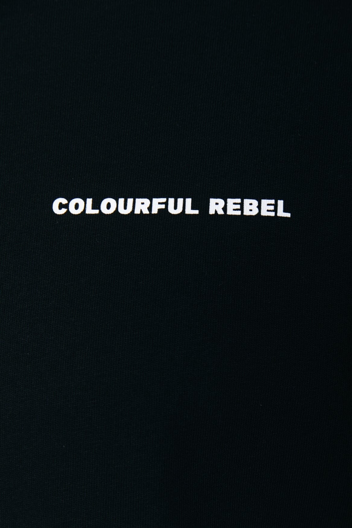 Colourful Rebel Flower Long Sleeve Tee | Black