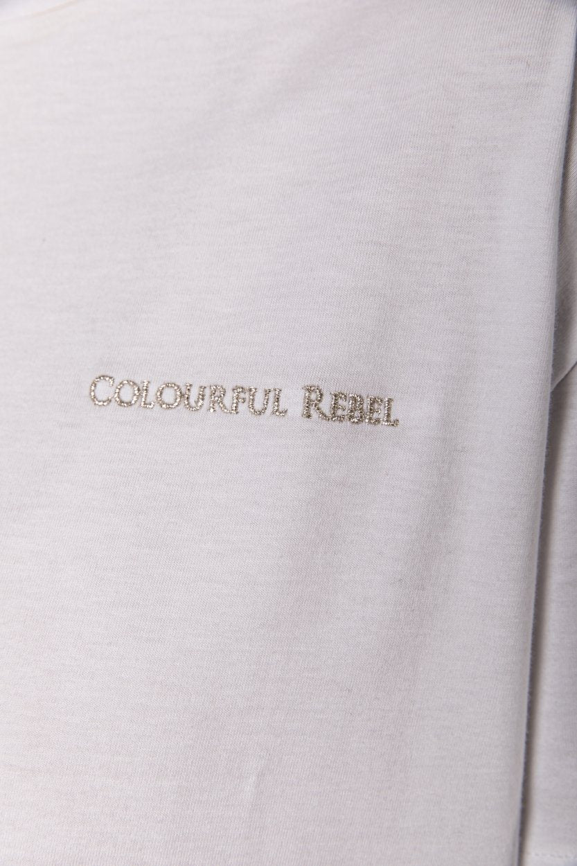 Colourful Rebel Girls La Marine Tee | White 