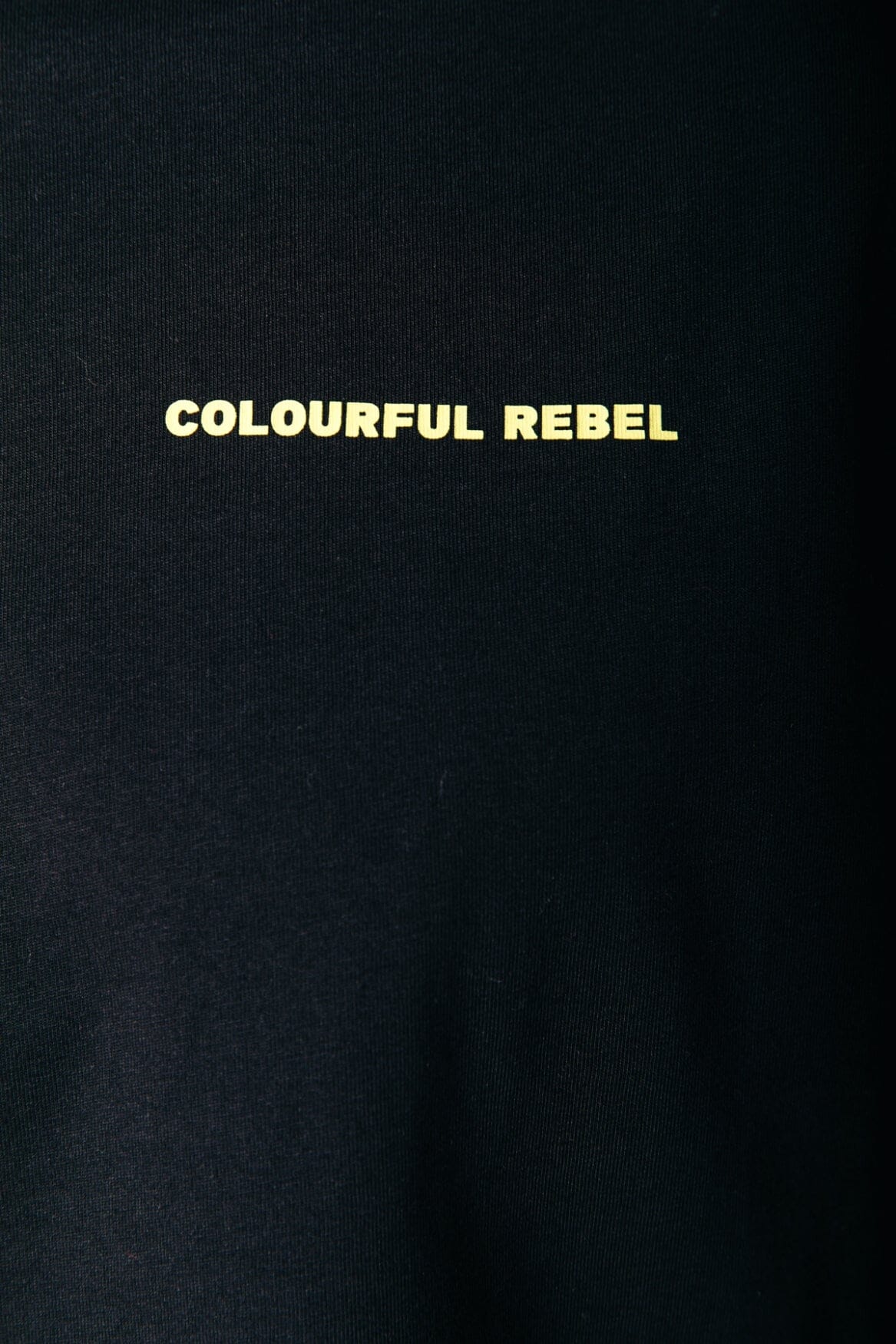 Colourful Rebel Grow Basic Tee | Black