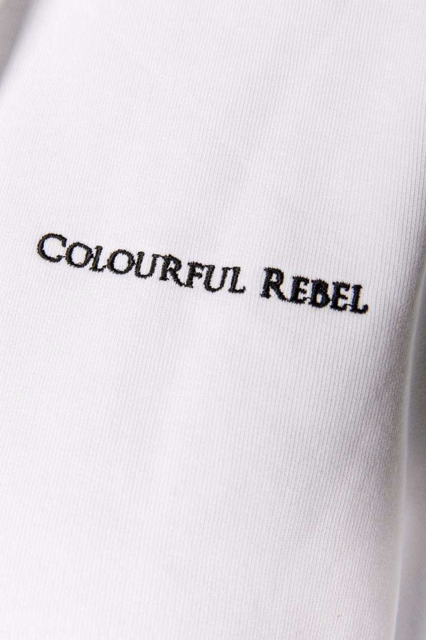 Colourful Rebel Heart Break Love Tour Hoodie | White 