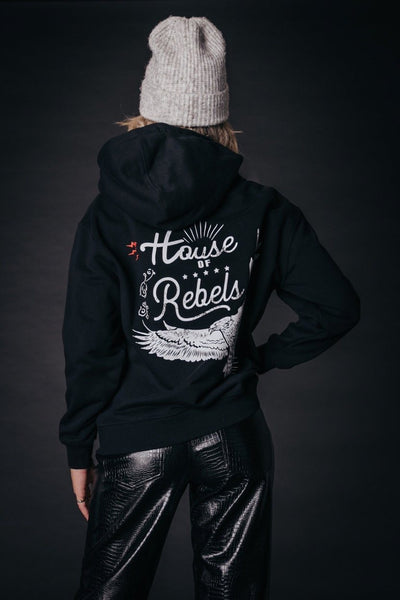 Colourful Rebel House of Rebels Hoodie | Black 1938187971686