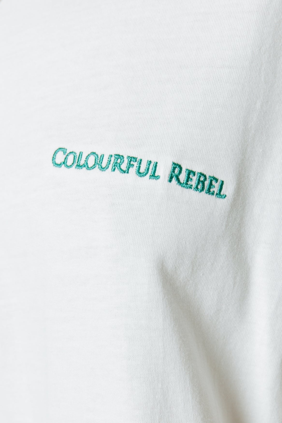 Colourful Rebel Match Boxy Tee | Off white