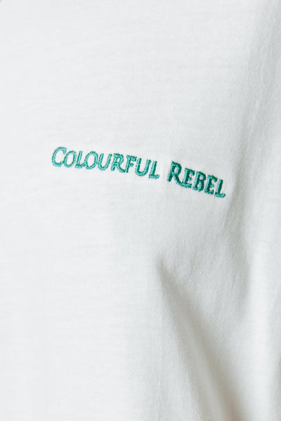 Colourful Rebel Match Boxy Tee | Off white