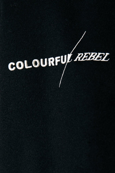 Colourful Rebel Max Baseball Bomber Jacket | Black 