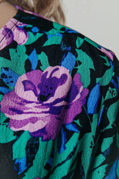 Colourful Rebel Maya Flower Maxi Wrap Dress | Multicolor 