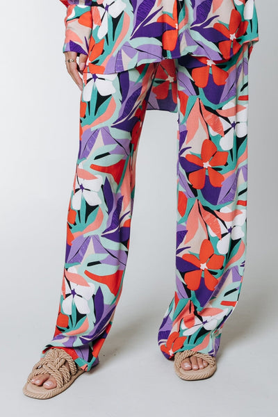 Colourful Rebel Melody Pants | Multicolor