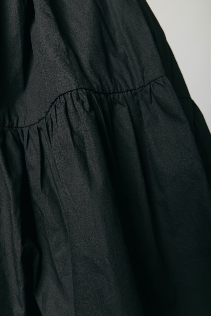 Colourful Rebel Mindy Mini Gipsy Dress | Black 