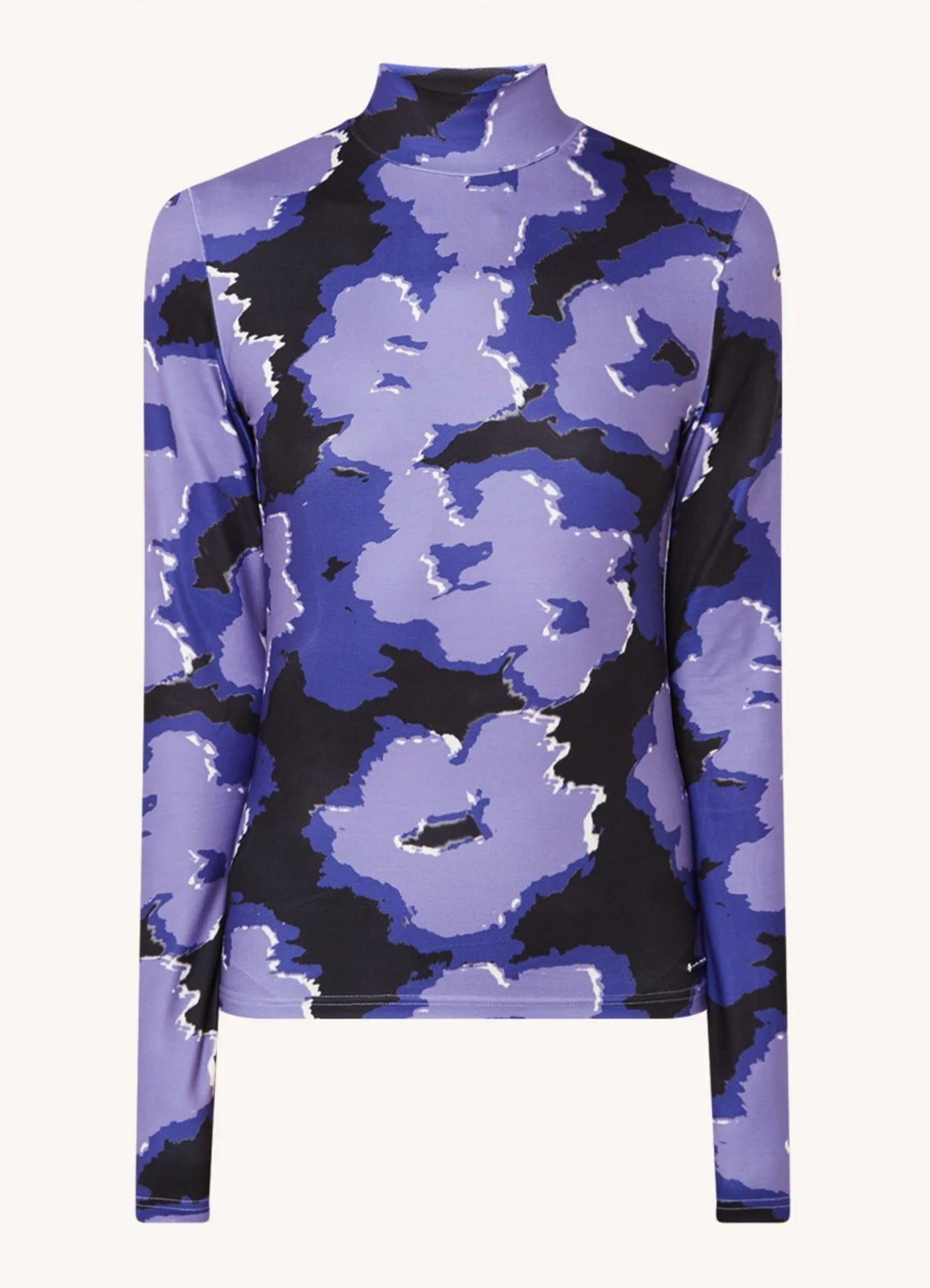 Colourful Rebel Neyo Flower Top | Light lilac 