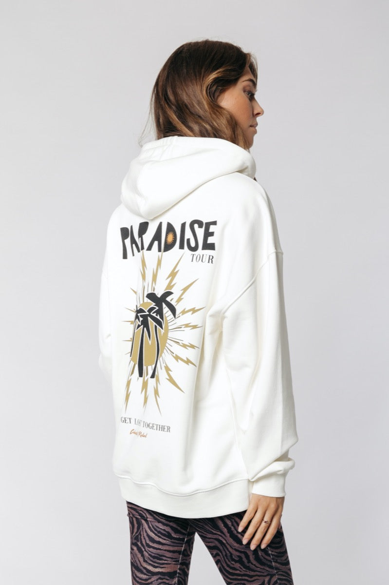 Colourful Rebel Paradise Tour Hoodie | Off white 8720603231435