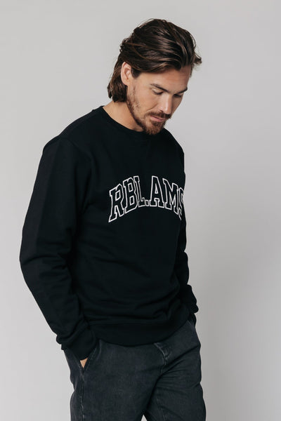 Colourful Rebel RBL AMS Embroidery Sweat | Black 8720603204880