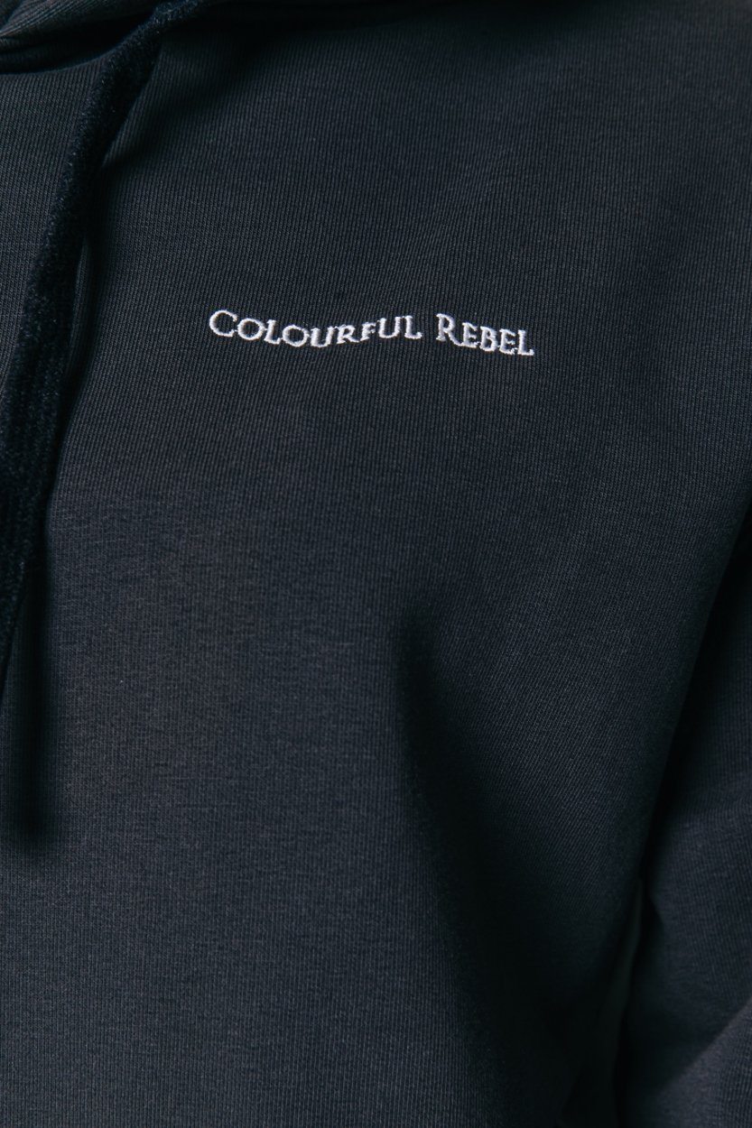 Colourful Rebel Rebelation Hoodie | Anthracite 