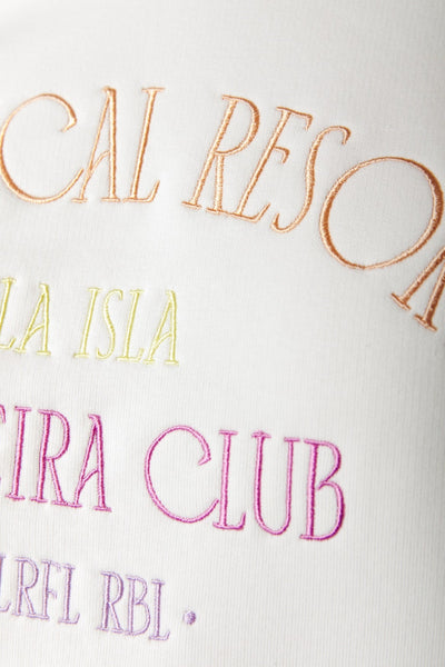 Colourful Rebel Resort Embro Basic Sweat | Off white