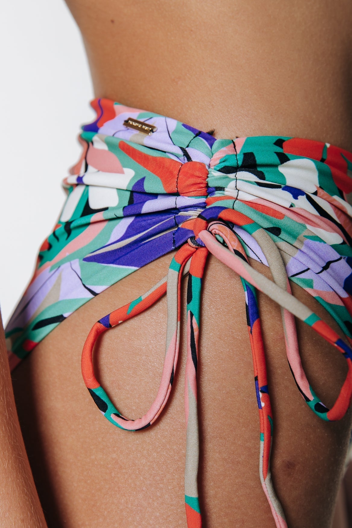 Colourful Rebel Riri Flower Bikini Bottom | Multicolor 