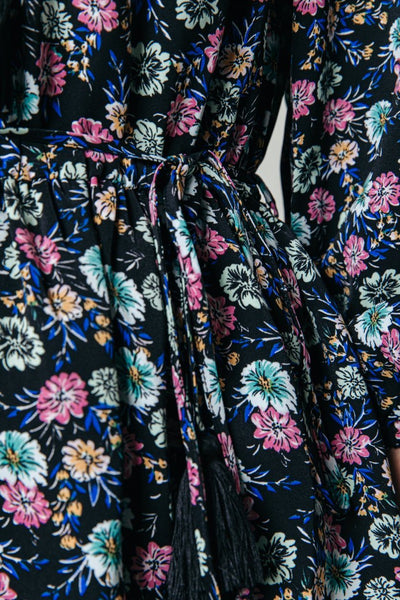 Colourful Rebel Saar Flower Mini Belt Dress | Multicolor 