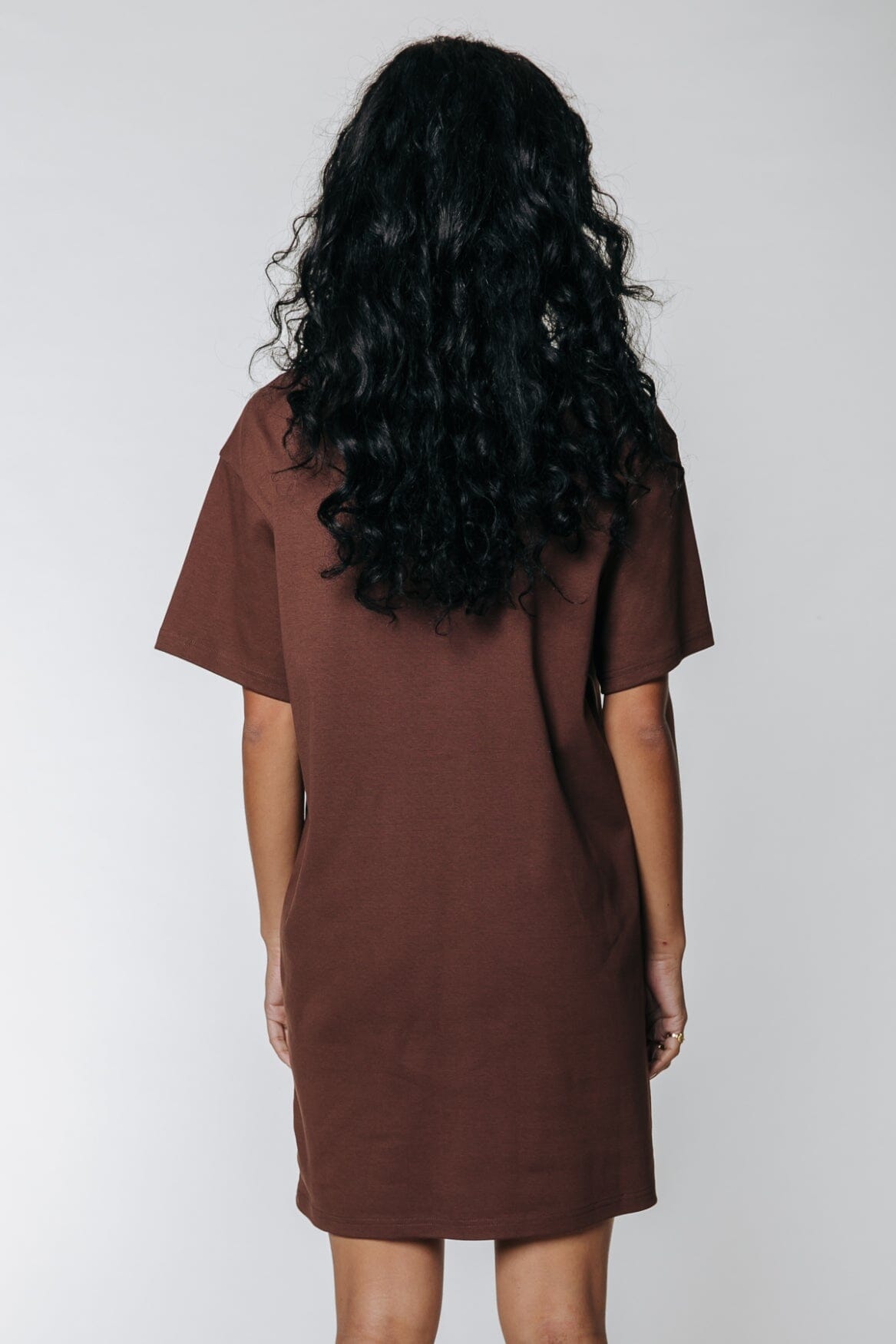 Colourful Rebel Santa Monica Tee Dress | Brown 