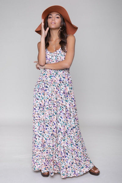 Colourful Rebel Sophie Aquarel Maxi Dress | Multicolor 1102803942873
