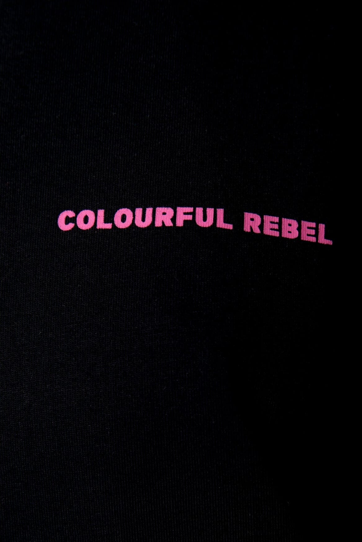 Colourful Rebel Summer Essence Boxy Tee | Black 