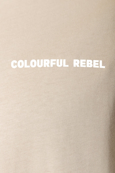 Colourful Rebel Sunset Tee | Sand.2