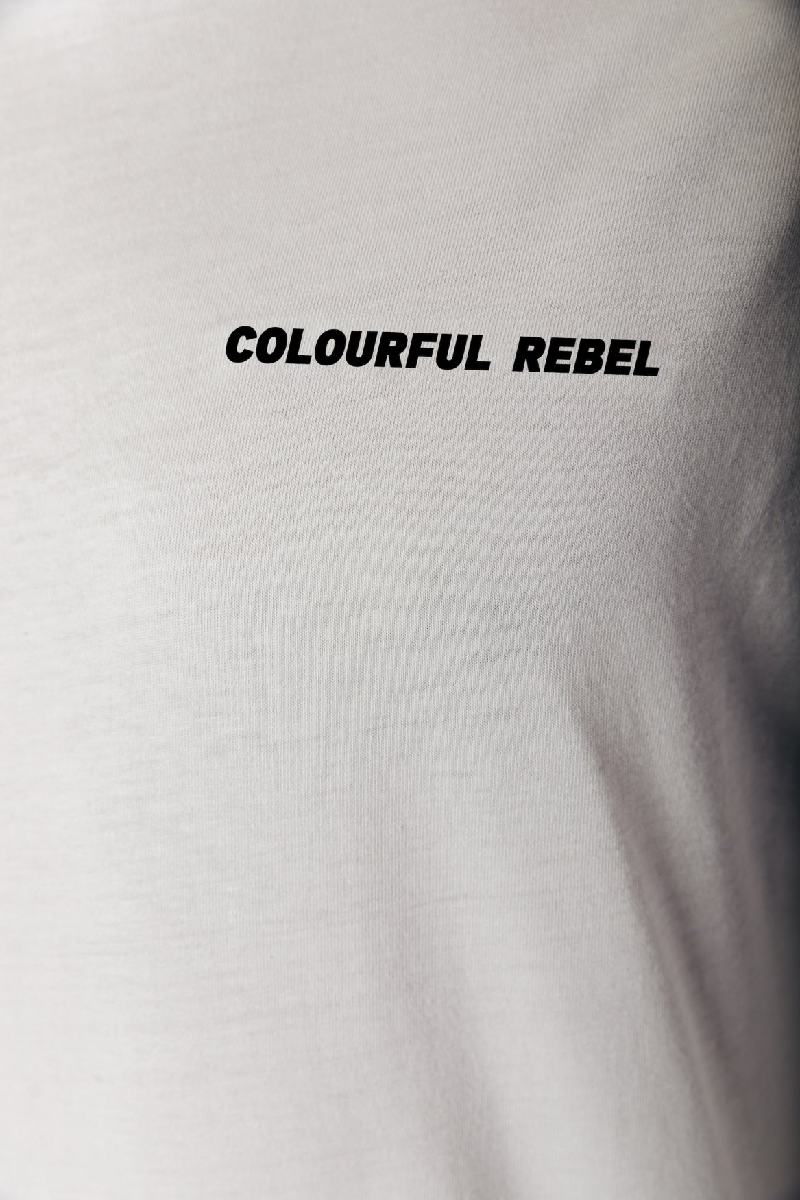 Colourful Rebel Sunset Tee | White
