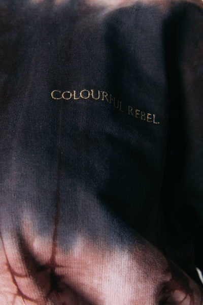 Colourful Rebel Tie-Dye Dropped Shoulder Sweater | Multicolor 