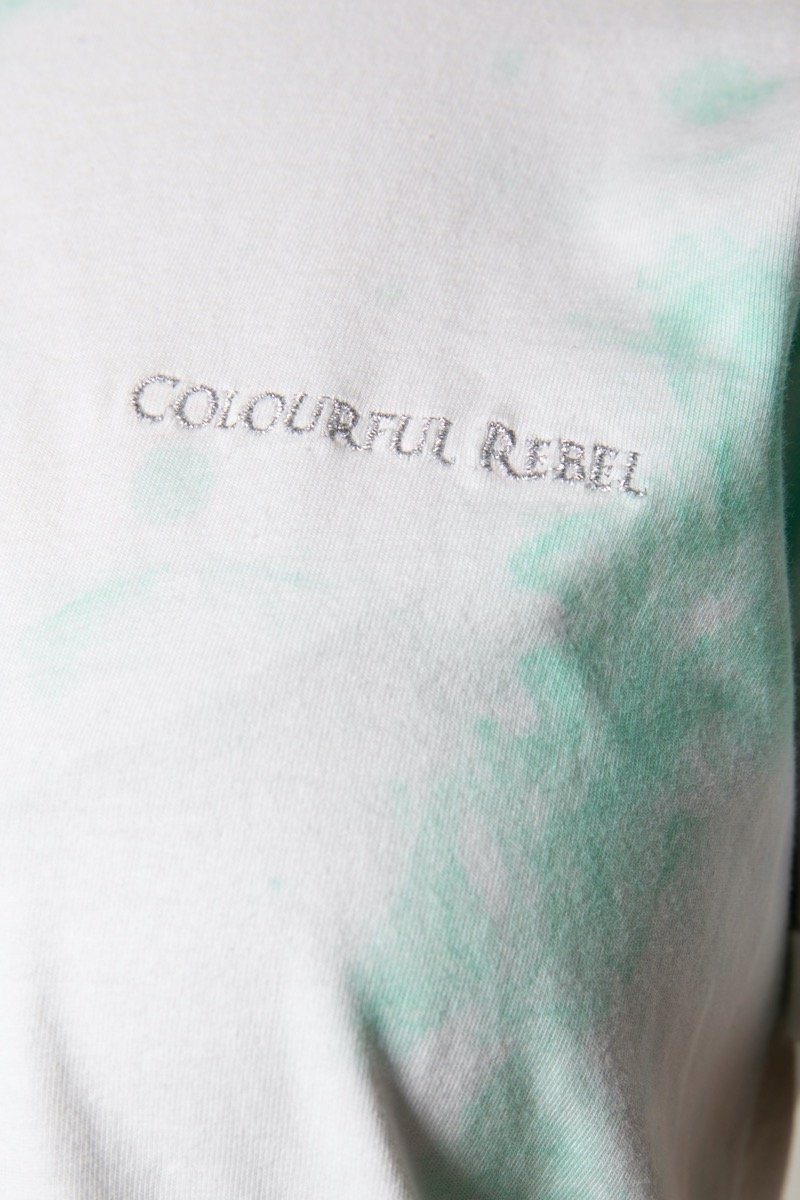 Colourful Rebel Tie-Dye Tee | Mint 