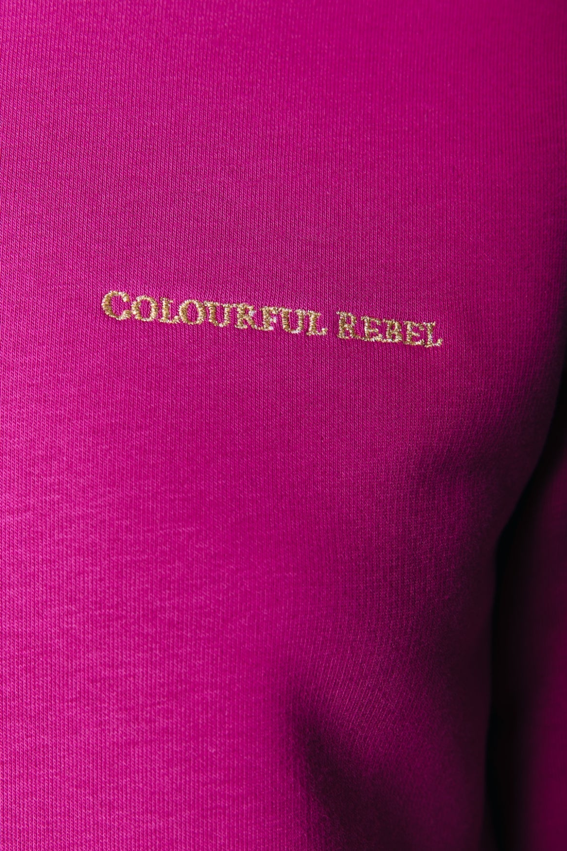 Colourful Rebel Uni Embro Basic Sweat | Fuchsia.2 