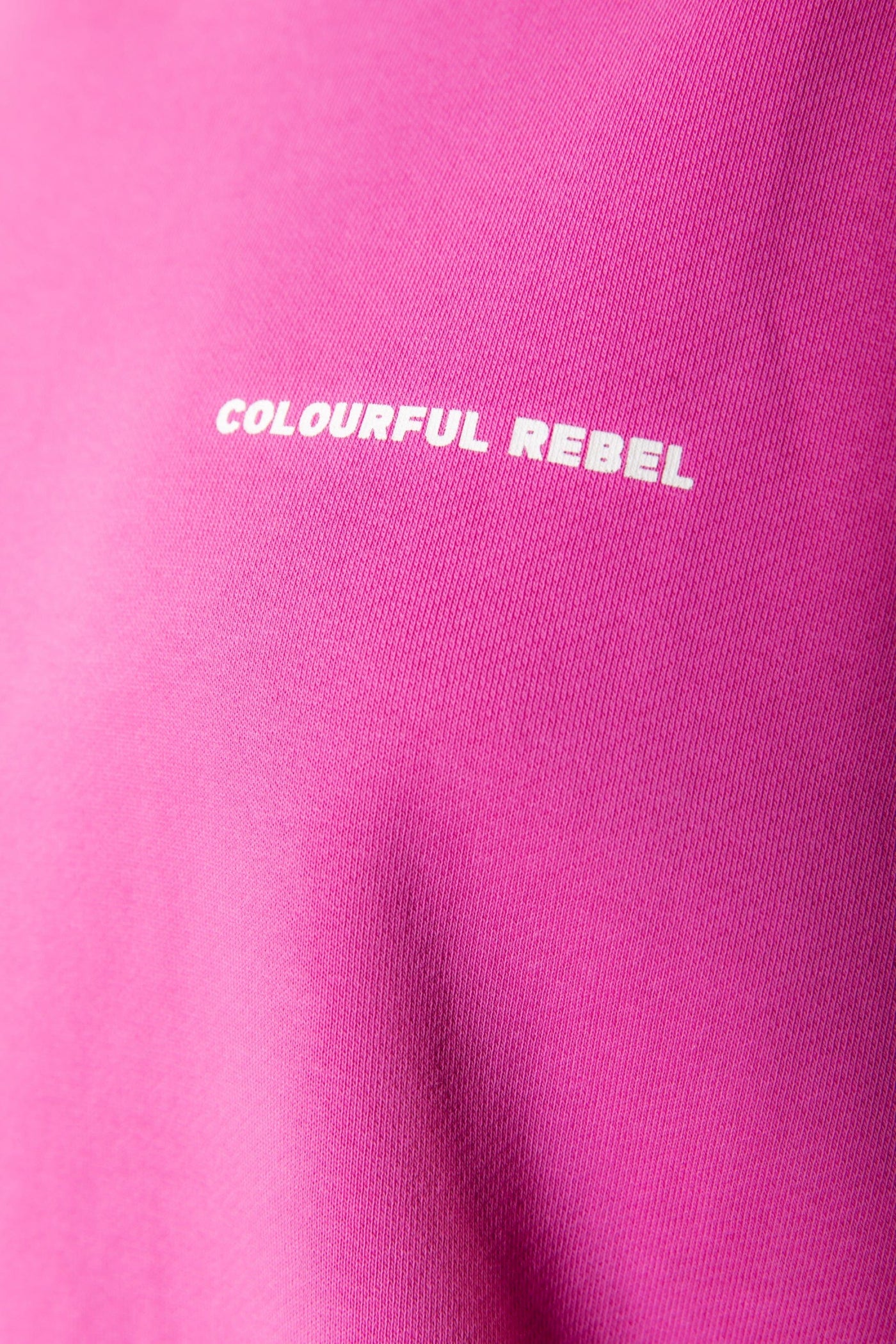 Colourful Rebel Uni Logo Sweat | Fuchsia 