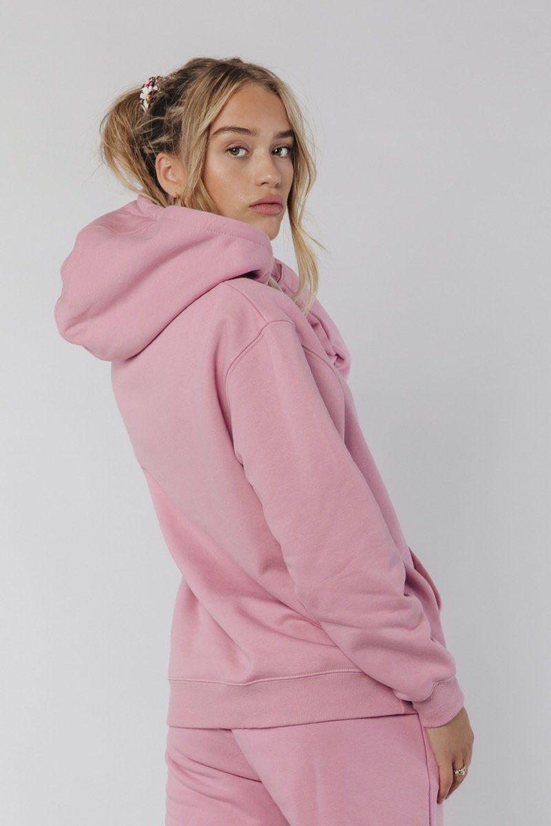 Colourful Rebel Uni Oversized Hoodie | Old lilac 