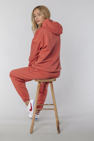 Colourful Rebel Uni Oversized Hoodie | Old pink 