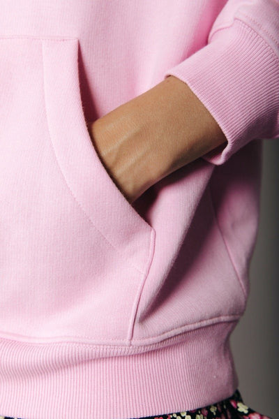 Colourful Rebel Uni Oversized Hoodie | Sweet Pink