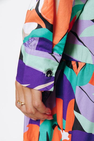 Colourful Rebel Vianne Dress | Multicolor