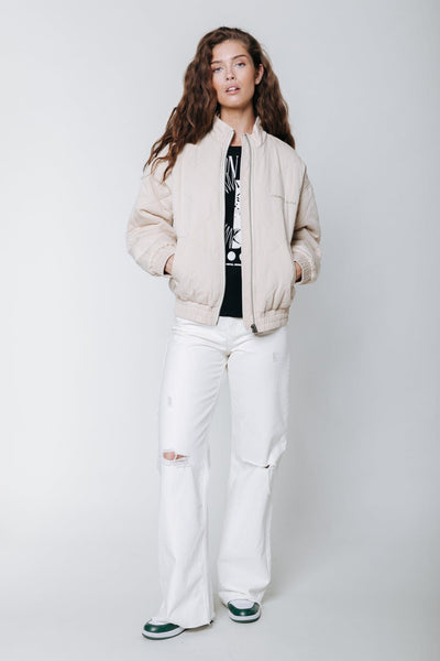 Colourful Rebel Weidy Jacket | Light sand